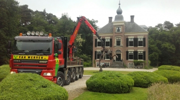 Vrachtwagen rijplaten auto